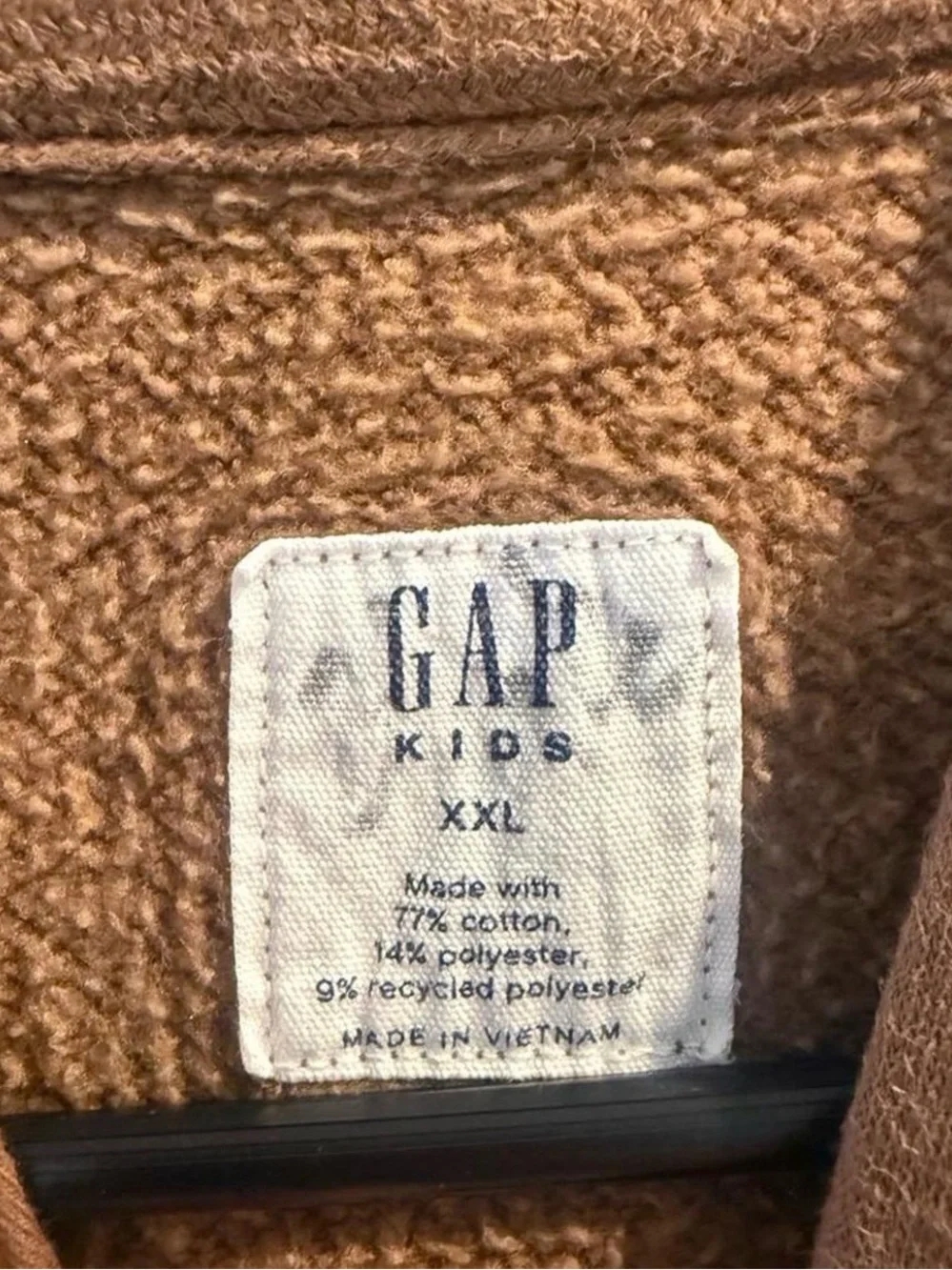 GAP Kids Brown Logo Hoodie